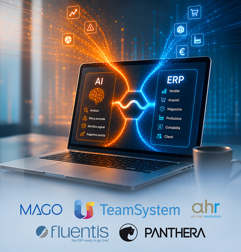 Evento online AI e ERP