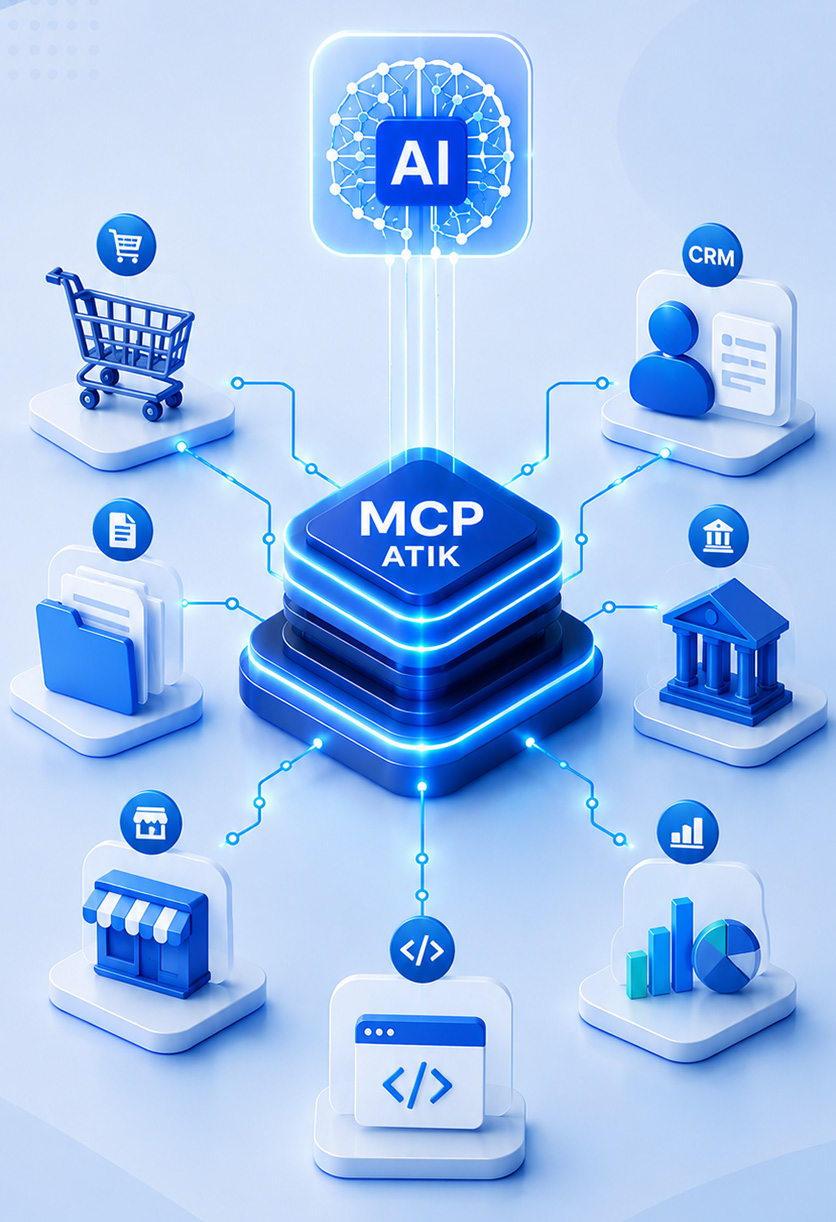 cose_mcp_atik Cos'è MCP Atik: layer AI su dati ERP, contesto, permessi e automazioni